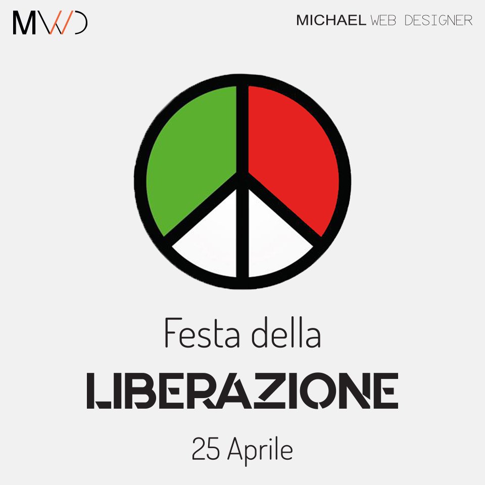 WebDesigner1993's tweet photo. Buona Festa della Liberazione! ๐ฎ๐น ๐
Viva l'Italia libera! ๐ฎ๐น
#festadellaliberazione #insta25aprile #25aprile2019 #25aprilefestadellaliberazione #festaitaliana #instaitalia #tricolore #graphicdesign #creativity #illustration #vectordesign #michaelwebdesigneranddeveloper https://t.co/91k566paWU