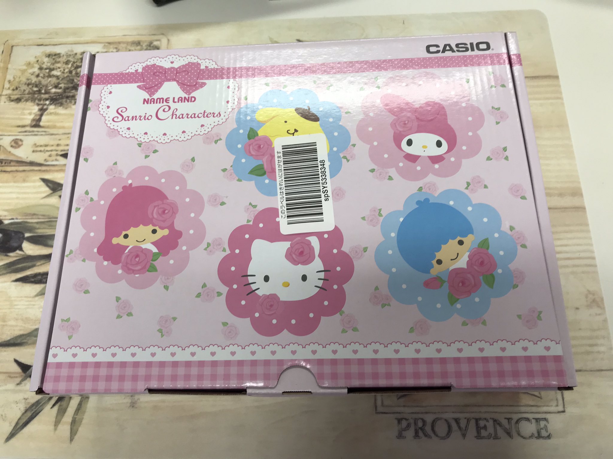 乙レディー 職場で買った テプラ テプラは商標名みたいで ラベルライターカシオnameland です サンリオキャラクター のを買いました 楽しくラベル作りができて 仕事が気分転換に なりました それでは明日でお仕事もしばしお休みになります