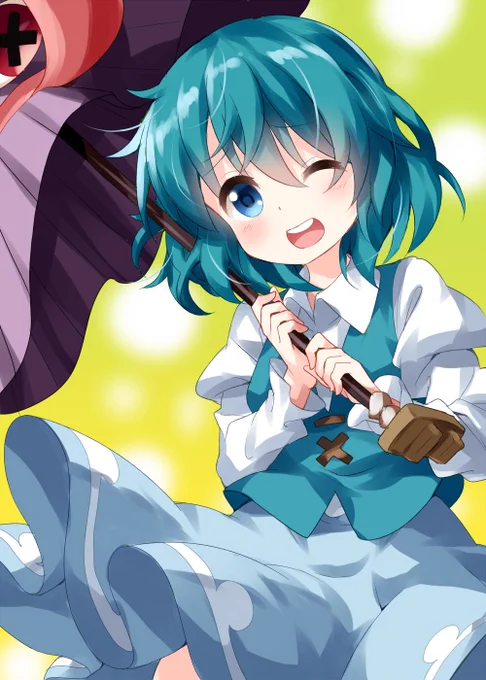 #深夜の真剣お絵描き60分一本勝負 多々良小傘 