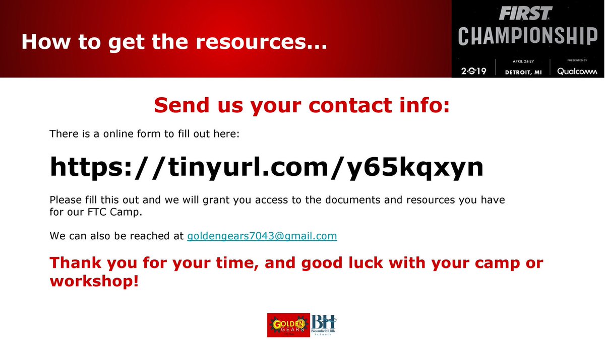 As promised, link to our resources from our Worlds Presentation today:
#FIRSTChamp <a href="/FTCTeams/">FIRST Tech Challenge</a> <a href="/FIRSTweets/">FIRST</a> @TEAM2834