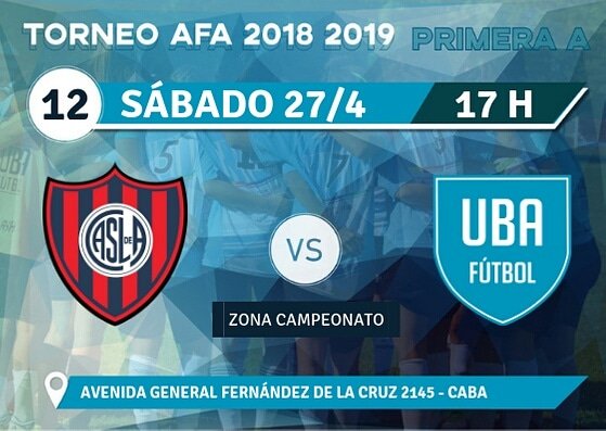Este sábado la UBA visita a San Lorenzo en el Bajo Flores por la fecha N°12 de la zona campeonato. Vamos las pibas!! 💪⚽🍇
