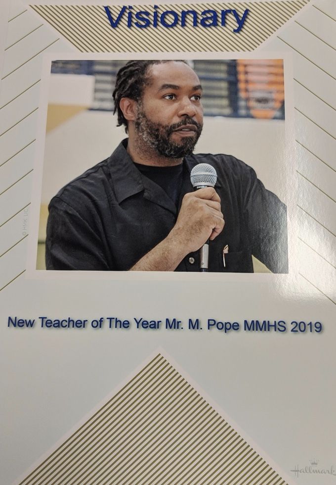 CCPS Professional Learning on Twitter "Congratulations to Mr. Pope for