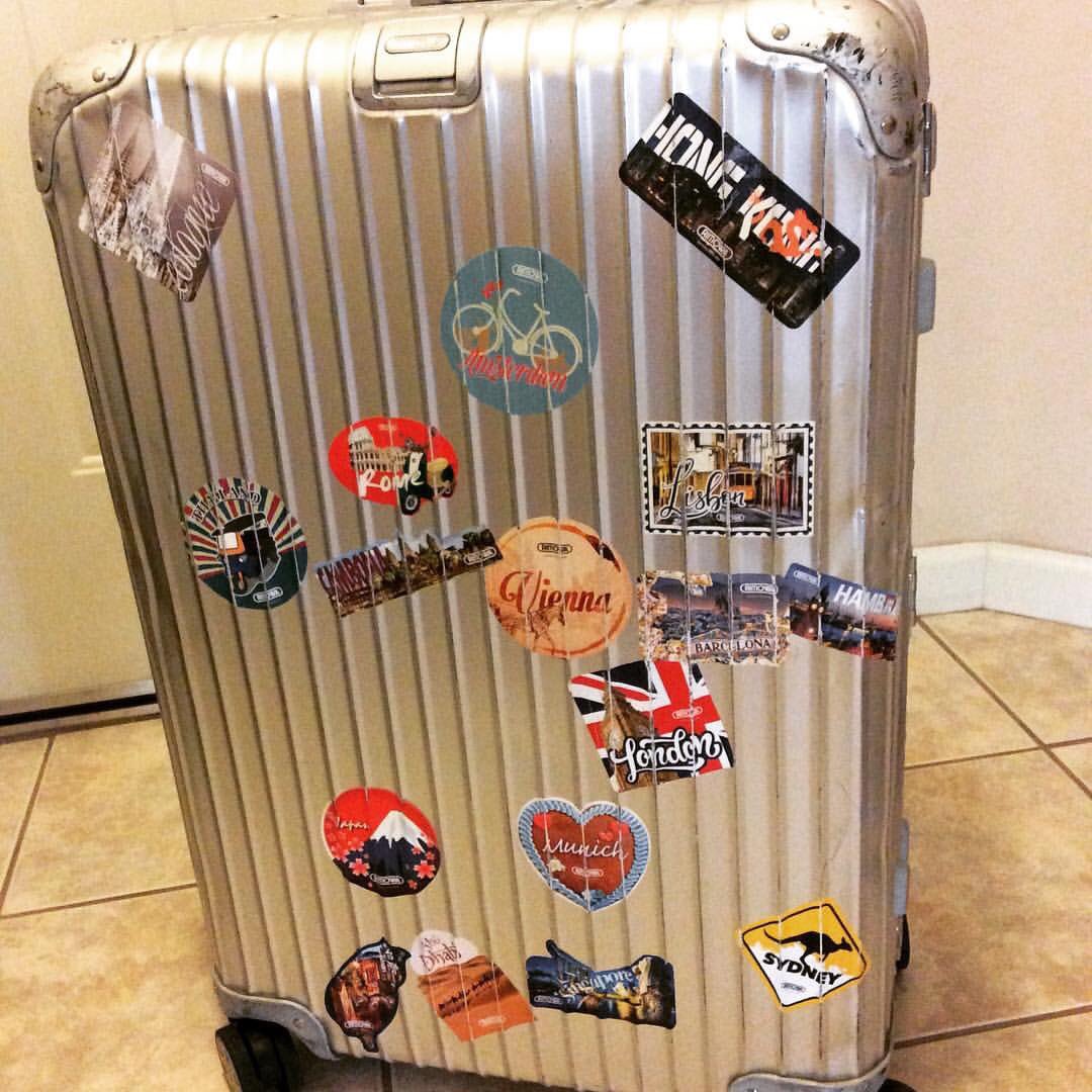 rimowa flag stickers