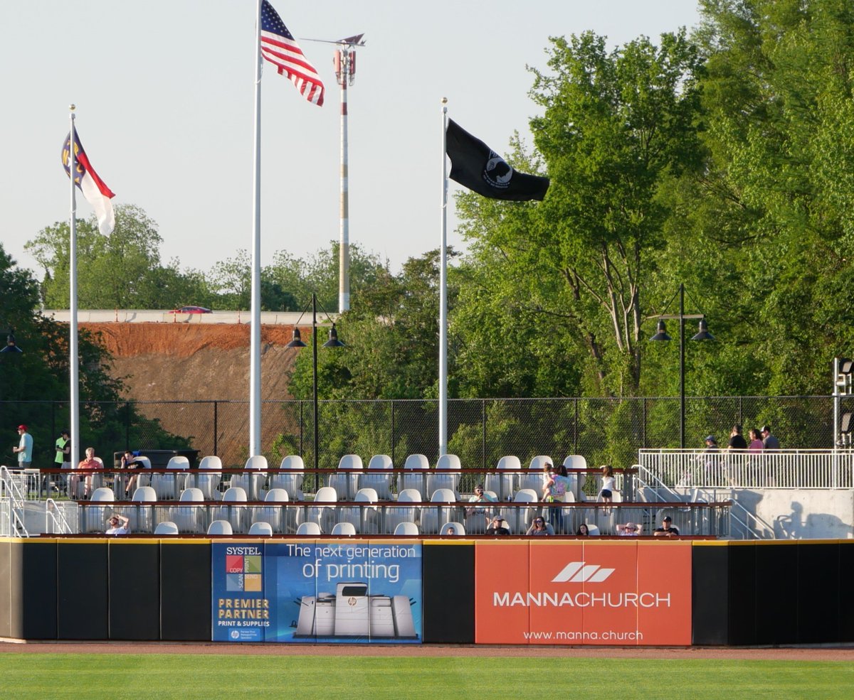 SystelCopiers's tweet photo. Have you seen our new outfield sign at @SegraStadium - home to the @WoodpeckersNC?! We are thrilled to partner together with Fayetteville's new baseball team to support their efforts in our community! #GoWoodpeckers #TakeFlight #PlayBall https://t.co/bXEKOEaLYU