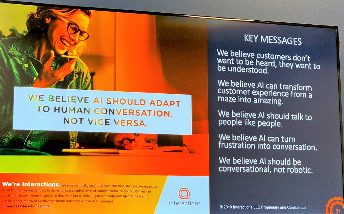 McGeeSmith's tweet image. A good slide to summarize the @interactionsco story #InteractionsAnalystSummit