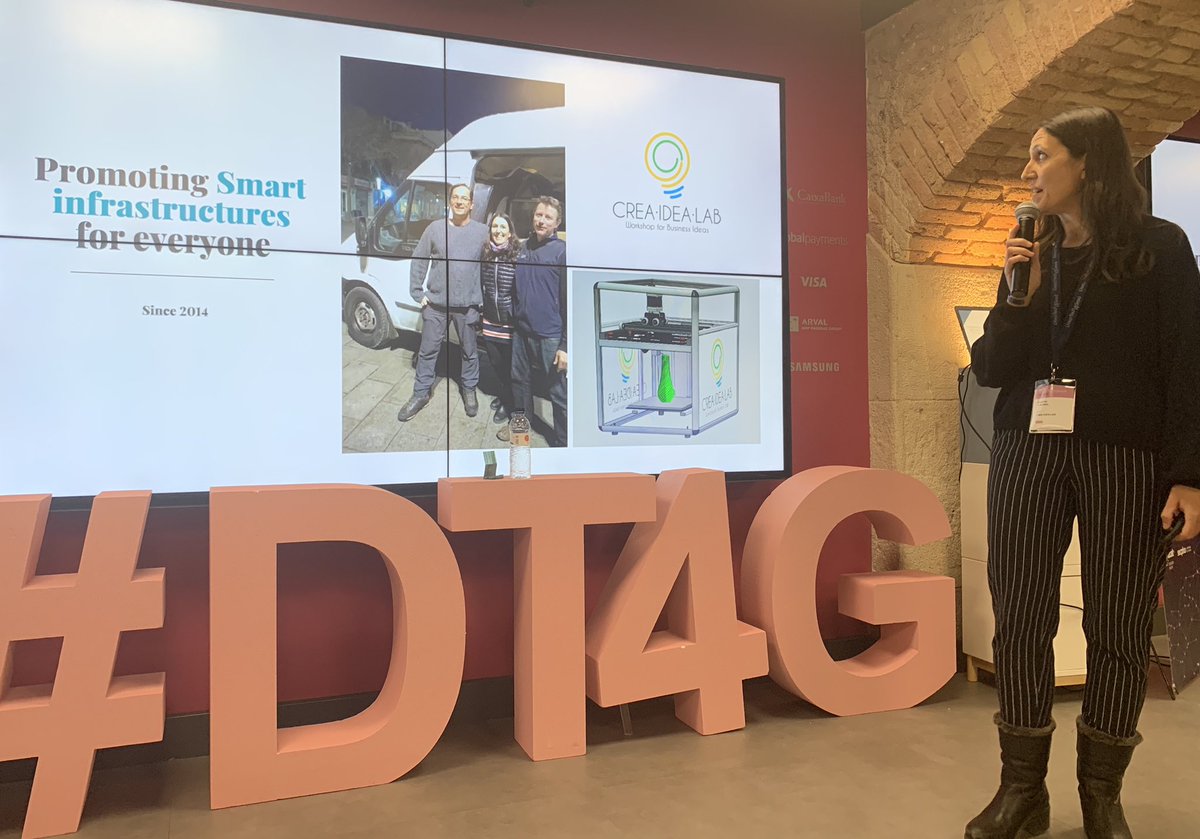 adrianafreitas's tweet photo. CREA IDEA LAB A think tank for business ideas in the smart city market working as a bridge between the public administration and innovation promoters
π¦πͺπΈπ₯@DeepTech4Good #DT4G #Barcelona
#deeptech #event #Deeptech4Good #startup #scaleup
#SmartCity pitches @PayInnHub @bcntechcity https://t.co/EeZkBN9jtR