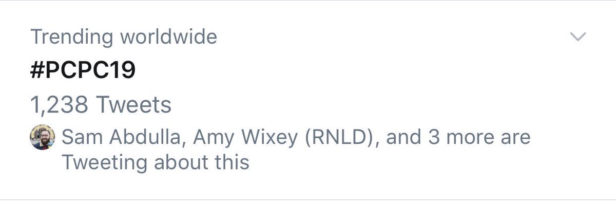 WeLDnurses's tweet photo. No big deal... #PCPC19 https://t.co/3bFwNasXhm