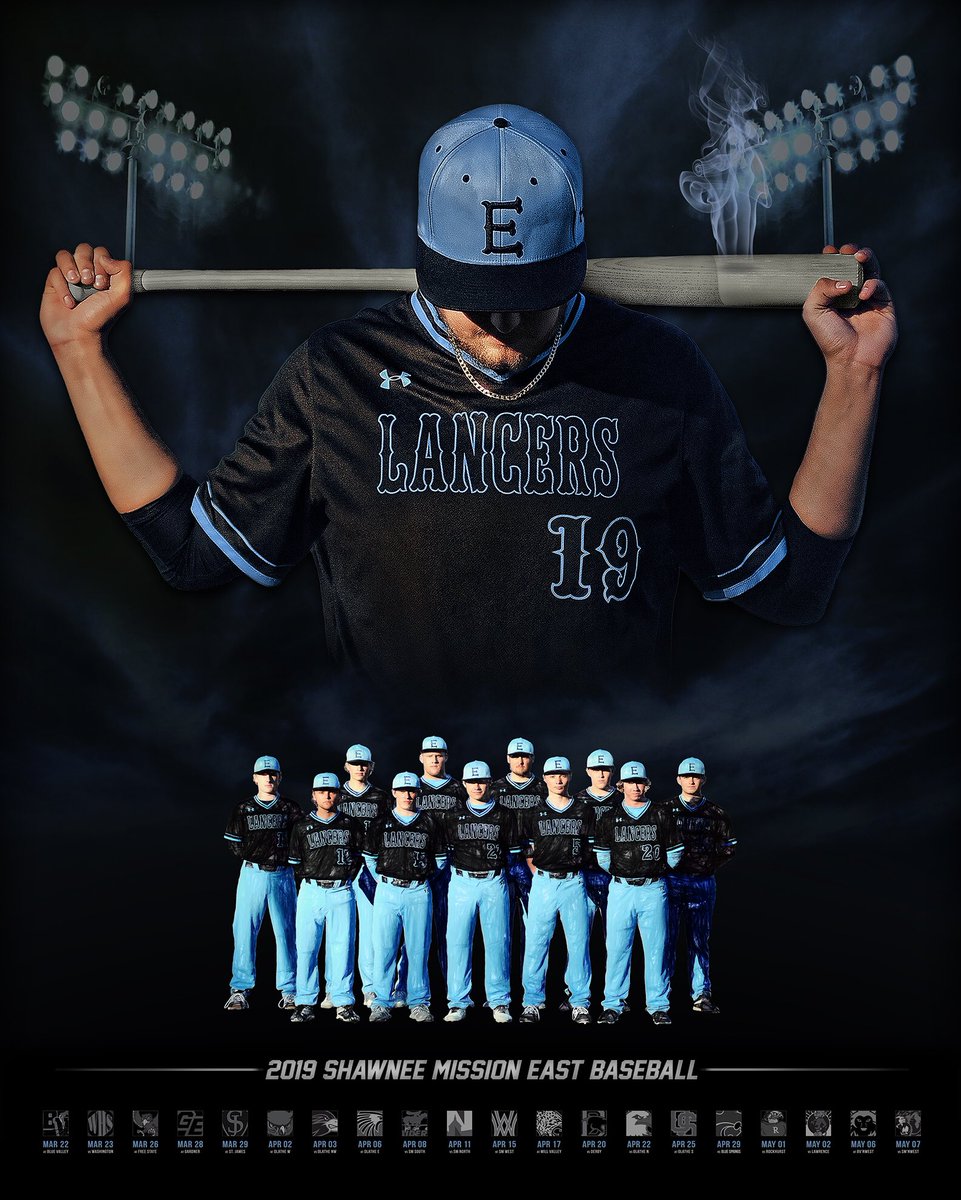 SMEbaseball's tweet photo. Senior poster for 2019! Incredible artwork as always by Don Austin! https://t.co/UdOSrqpG0B