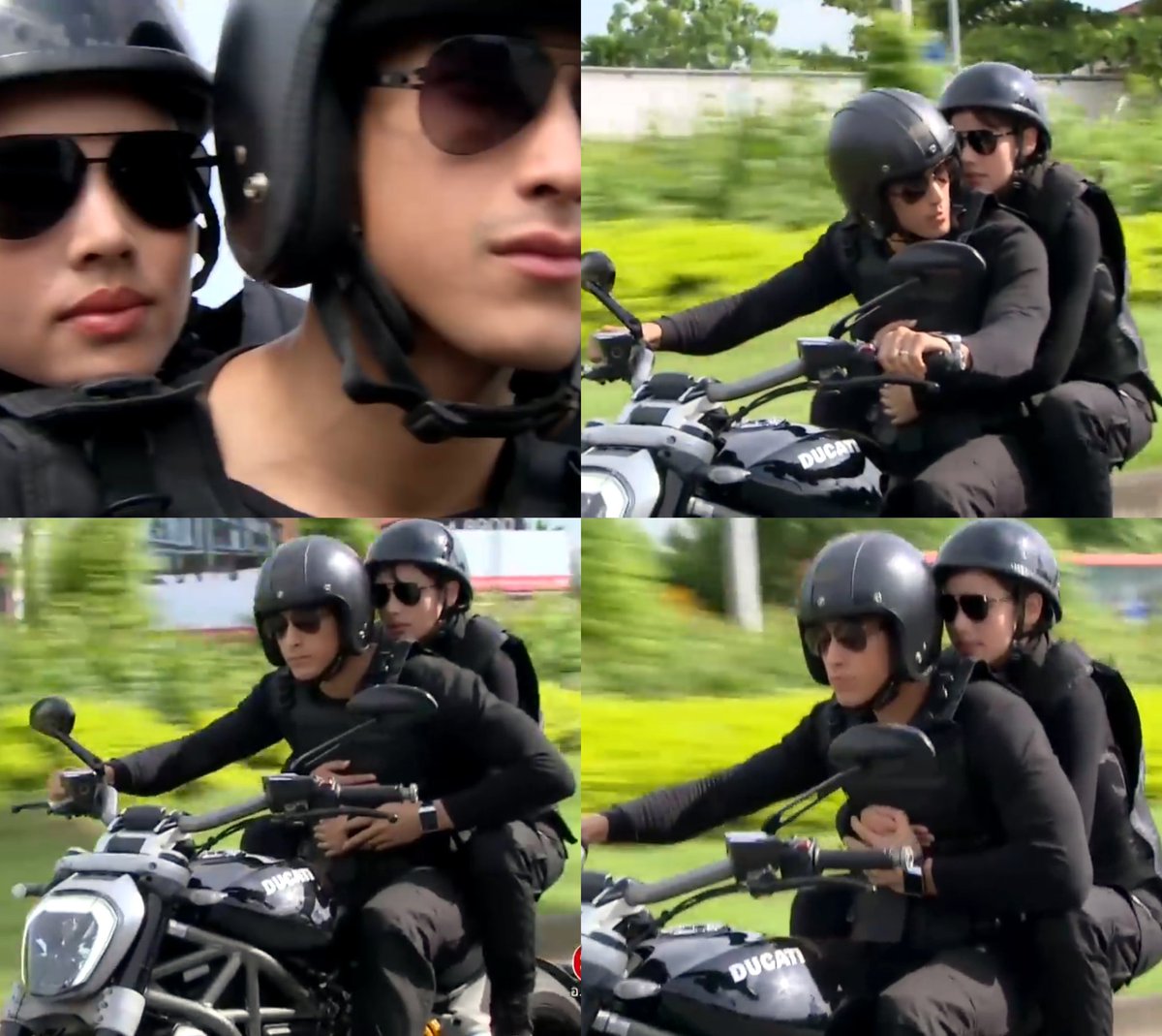 Thai_Stars_Page's tweet photo. A nice ride with wifey.... ops yung kamay ni hubby nasaan?

#TCPClingy 
#TheCrownPrincess https://t.co/yoFSb6WTGh