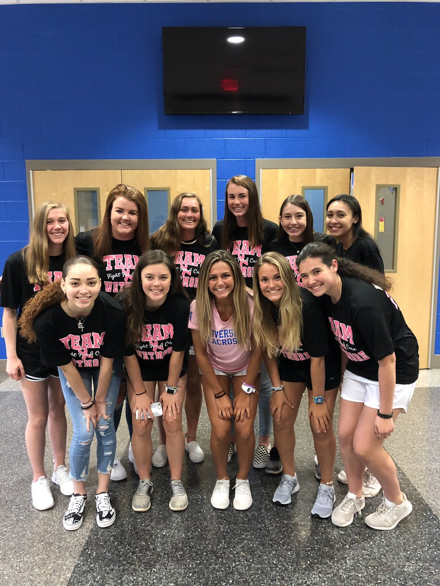 BoswellLilly's tweet photo. We wear PINK for YOU!! #TeamWetmore We love you Coach!!! ❤️❤️❤️ @RVHSRamsSports @RHS_GBball https://t.co/ZJCrwcLopA