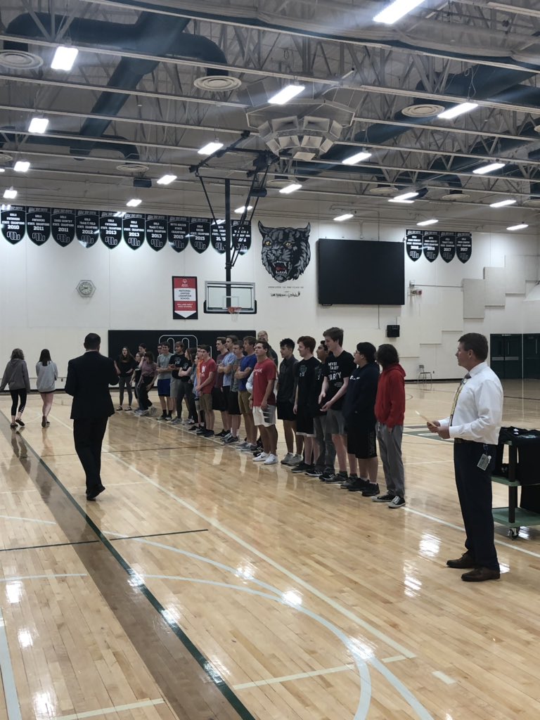 Congratulations to the seven new and 41 current members of the 32 and above club on the ACT. The senior class celebrated their accomplishments today. #OneMonth #WildcatPower <a href="/MillardPS/">Millard Public Schools</a> <a href="/jsutfin/">@jsutfin</a>