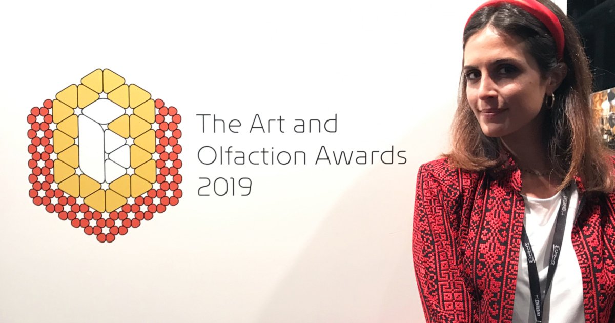 moellhausen's tweet photo. Dominique Moellhausen, perfumer behind Rubacuori perfume by MirumEst, nominated among @ArtandOlfaction Awards finalists #Esxence #aoawards2019 https://t.co/AjJCBfM1DF