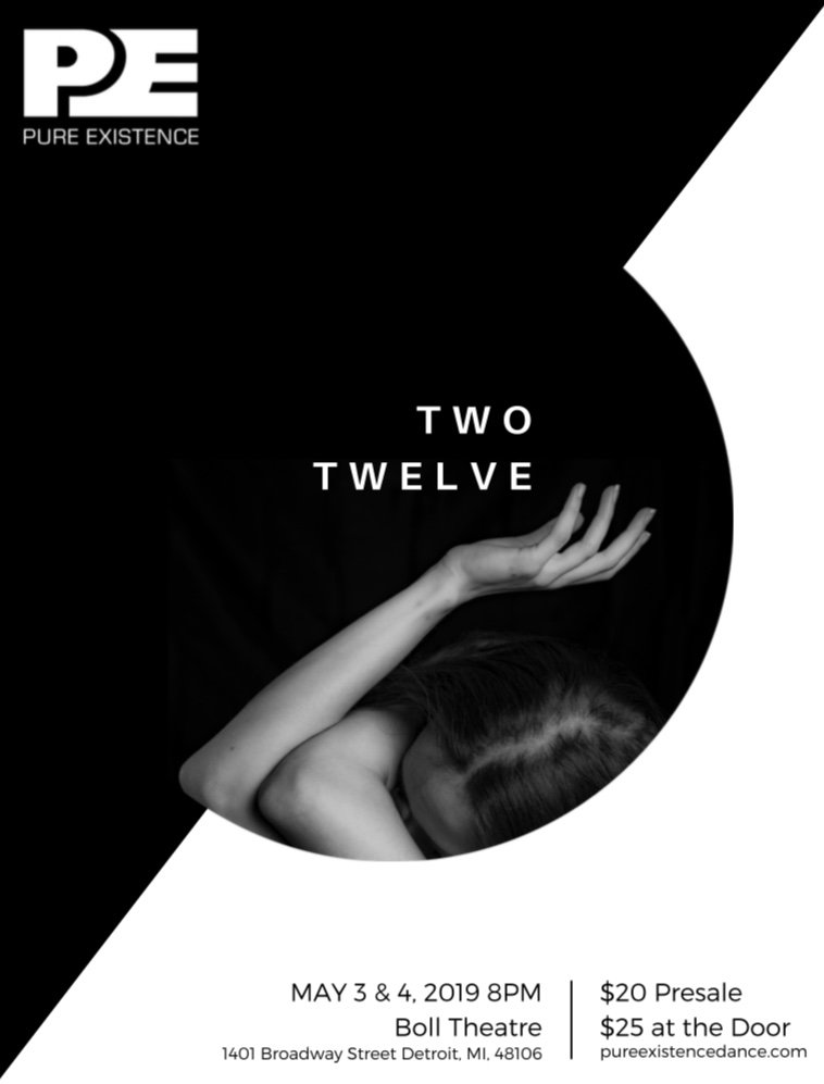 Pure Existence is premiering Two Twelve on May 3rd and 4th. Check them out!