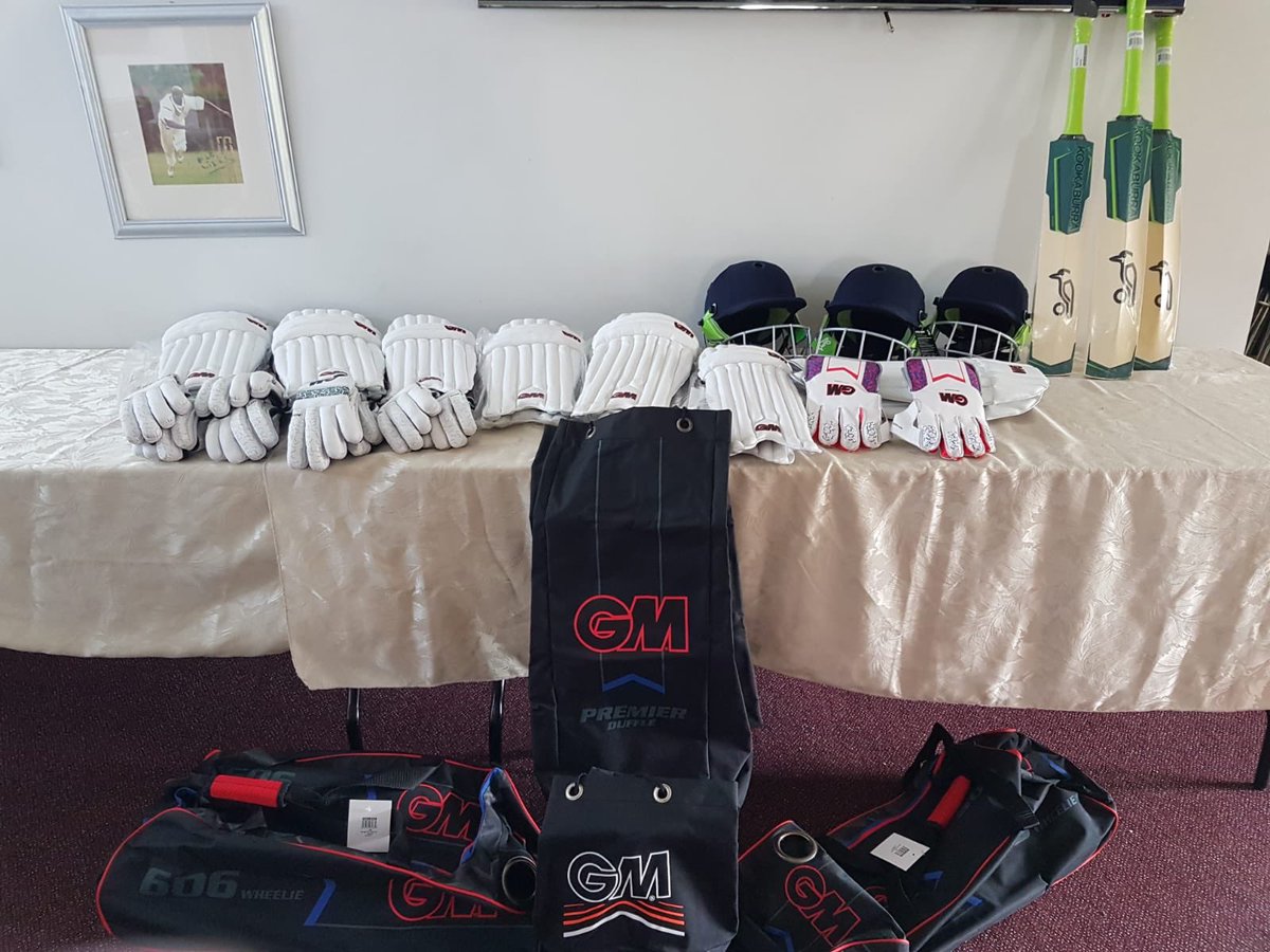 MadeleyCC's tweet photo. Huge thanks to @TelfordWrekin and @VeoliaUK for their generous grant support to enable us to buy this brand new junior kit 🏏

EnviroGrant is run by Veolia working in partnership with Telford &amp; Wrekin Council, as part of the Pride in Our Community programme. https://t.co/CYbJtzEQE1