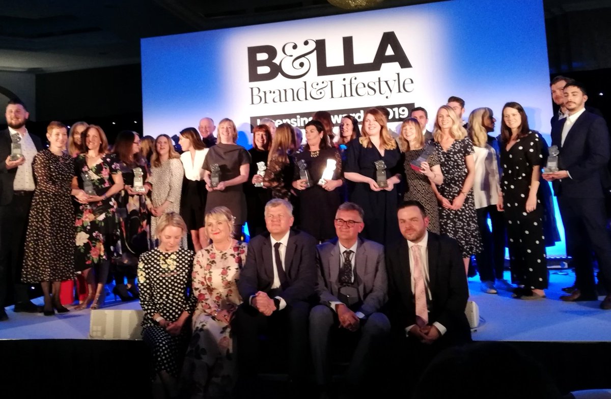 bleurope's tweet photo. A massive congratulations to all finalists and winners of this year's #BELLAS19 @LicensingAwards we are proud to be part of such an incredible industry #licensing #brandlicensing #licensingawards https://t.co/BmLerXsvjg