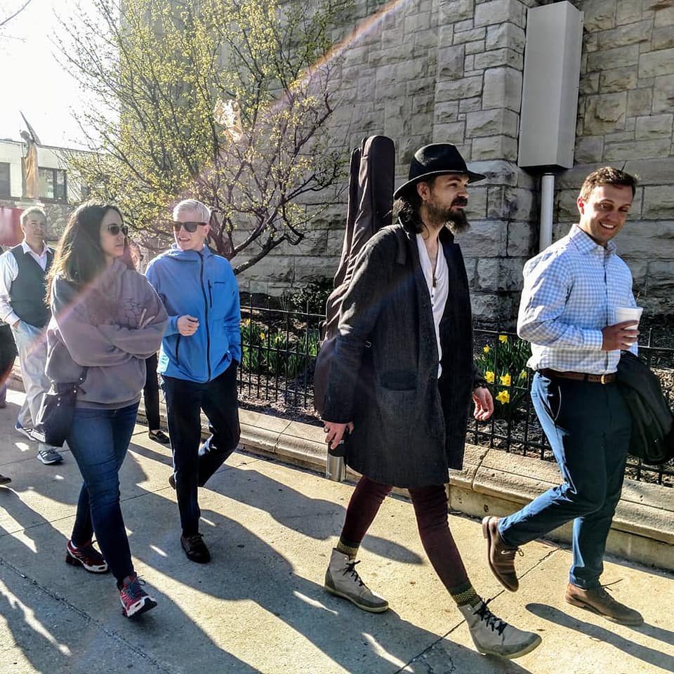 erikk292mke's tweet photo. On behalf of @JeremyLFojut & I, thank you to everyone who stepped outside their comfort zone to participate in the @NEWaukee's @YP_Week #SideWAUKSession on #HistoricMitchellStreet. We were blown away! #YPWeek #SideWAUKSession #NEWaukee #LopezBakery @MilwaukeePubLib https://t.co/IRVx7V3P5h