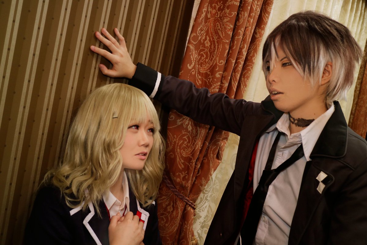 香 Koh コスプレ 香photo Diabolik Lovers 無神ルキ 小森ユイ Up遅くなったけど初のルキユイ 三脚だったのでふたりきりでまったりと撮影してきたよ お顔が美しいルキくんに見下してもらって家畜は幸せでございます ルキくんのどこか