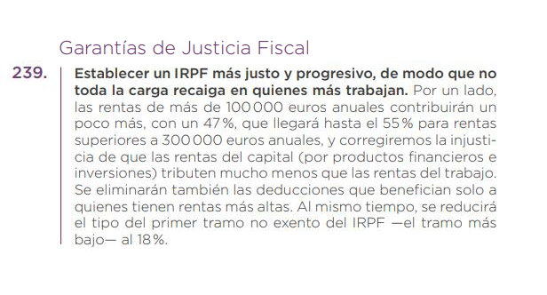 nachoalvarez_'s tweet photo. Albert Rivera ha repetido en varias ocasiones que Unidas Podemos pretende subirle el IRPF a la clase media trabajadora. Es falso. Nuestra propuesta afecta sólo a quien gana más de 100.000 euros, y a las rentas superiores a los 300.000. Es decir al 1,4% de los declarantes. Hilo👇 https://t.co/6nhuppbHfP