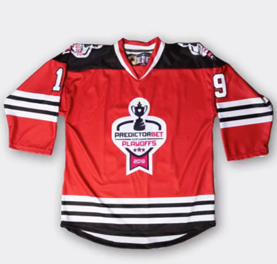 Let's see your pics in your 2019 #PredictorBetPlayOffs jerseys then, <a href="/officialEIHL/">Elite Ice Hockey League | #EIHL</a> fans!!!