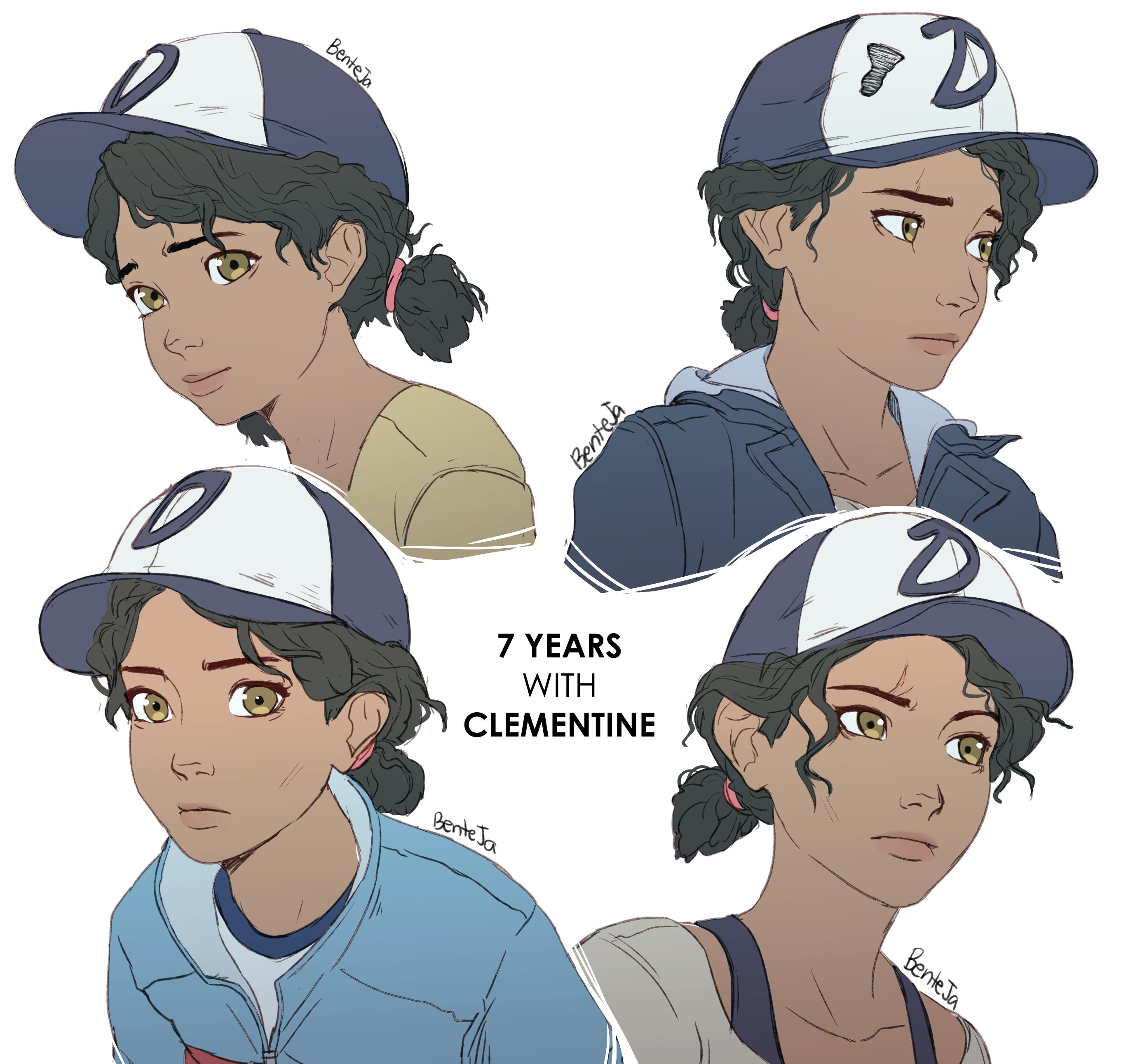 Is it just me who thinks clementine looks rly old in S3 and