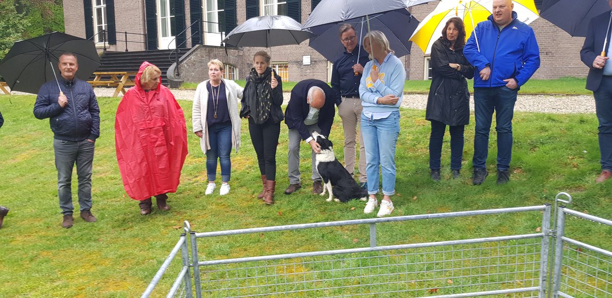 ZO2Z provincie winnaars maken kennis met Europees kampioen #schapendrijven tijdens winnaarsbijeenkomst