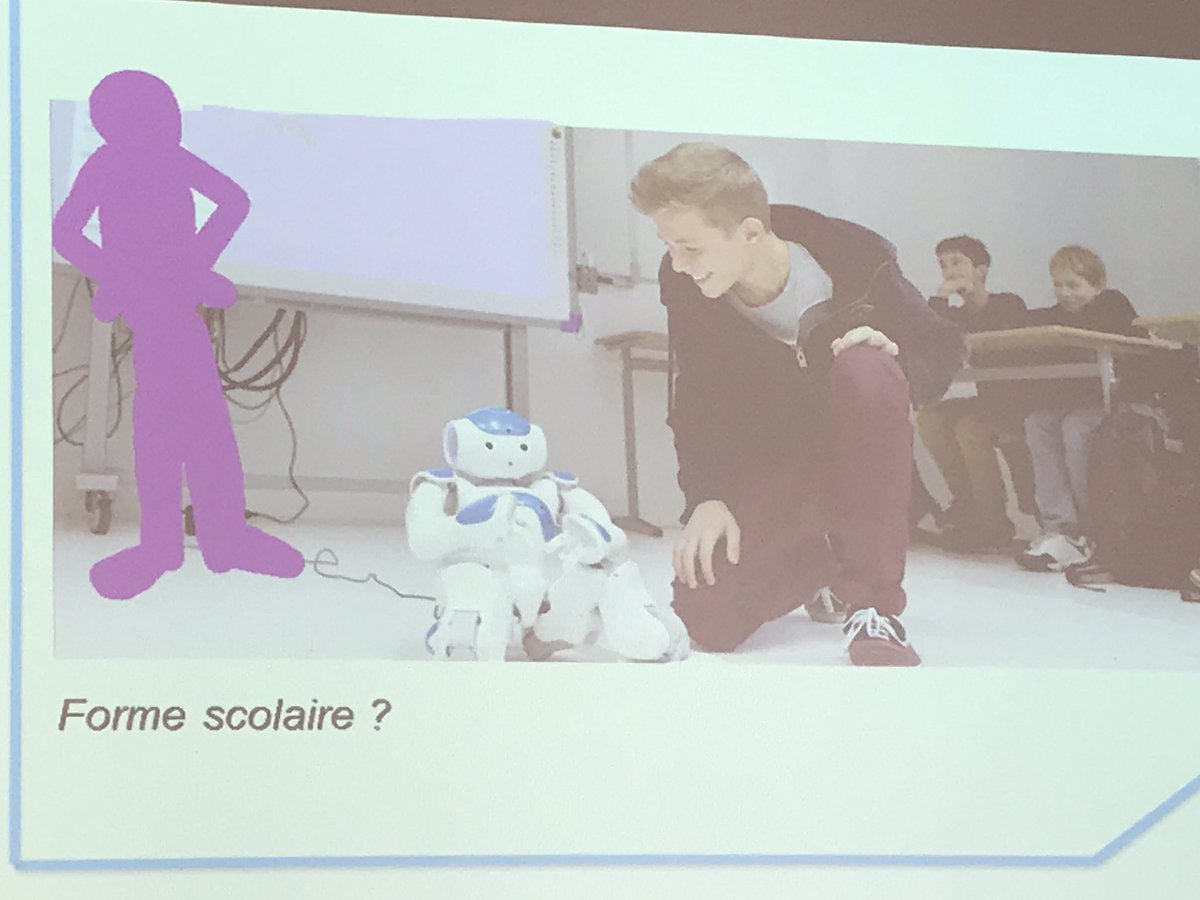 BrigittePierrat's tweet image. #RobotiqueÉducative Challenges robotiques en milieu scolaire. Panoplie diversifiée adaptée aux élèves : automates, volants, à construire... Une entrée programmes centrée #sciences mais le #robot reste un objet permettant aussi des approches pluridisciplinaires #Orme2019