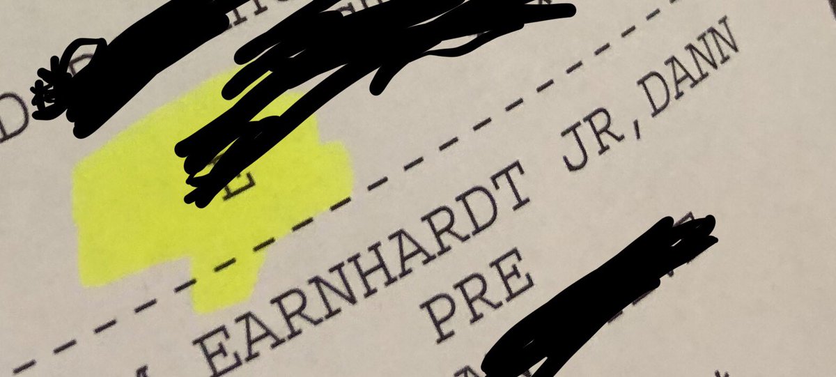 JerryJordan_KTT's tweet photo. You know your at the right place for #NASCAR when you’re on the same list as @odsteve but who is this guy named #DannEarnhardtJr 🤷🏻♂️ #NiceStatus https://t.co/o4zu0Qeqaw