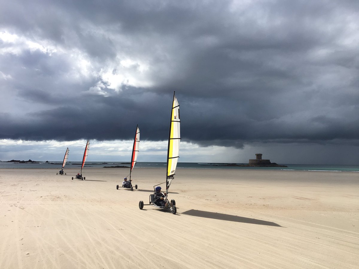Amazing dramatic scenery today out west <a href="/blokart/">blokart</a> #blokart #theislandbreak <a href="/VisitJerseyCI/">Visit Jersey</a> <a href="/absolute_jersey/">Absolute Adventures</a>