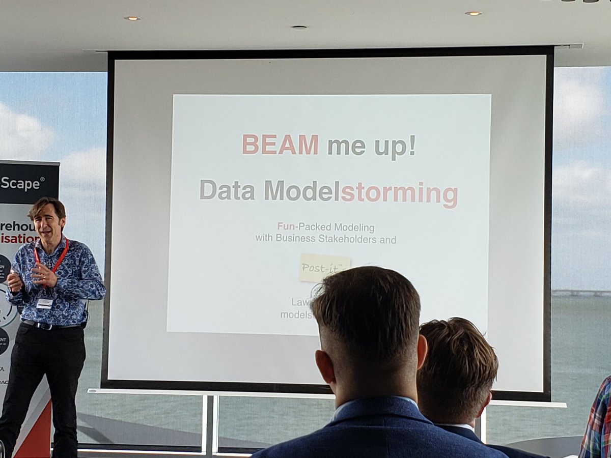 KentGraziano's tweet photo. Afternoon keynote at the @wherescape #PartnerSummit with @LawrenceCorr and #ModelStorming https://t.co/kokMVIlP6s
