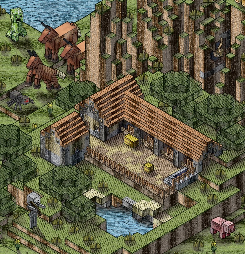 mahendra_snark's tweet photo. From Minecraft to Satan, from Adventure Time to God, I’ve drawn the entire gamut of the 21st-century human condition.
Conclusion? Everything looks better crosshatched.
https://t.co/oYPluqepXx
#DVPit #DVart #popculture #LicenseWork #illustrator #freelancer #WFH https://t.co/wnhMn3U8Uc