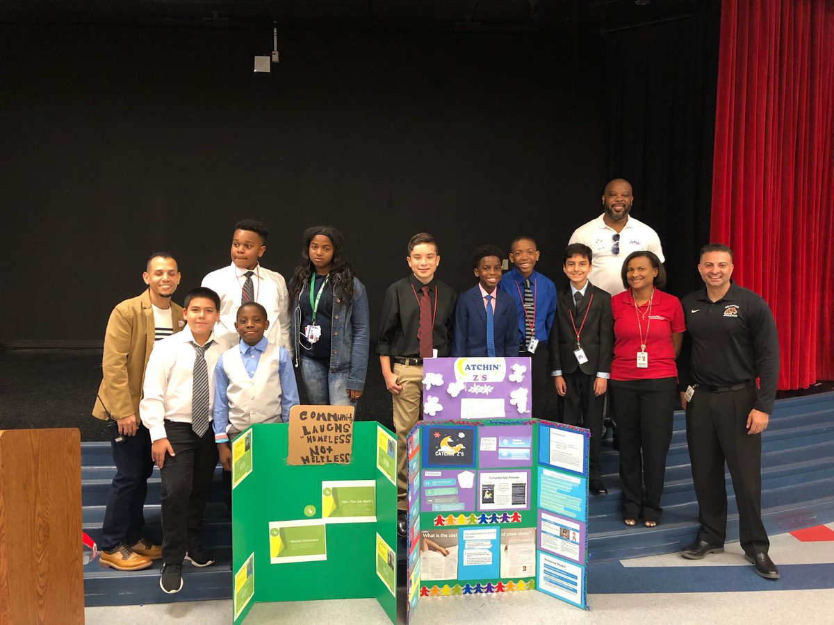NFTE_southeast's tweet photo. Our students at #ApolloMiddle had their Start Up Tech expo yesterday &amp; we couldn’t be more proud! 😊#nfte #nftesouthflorida #entrepreneurship https://t.co/ZJPNgoRpf0