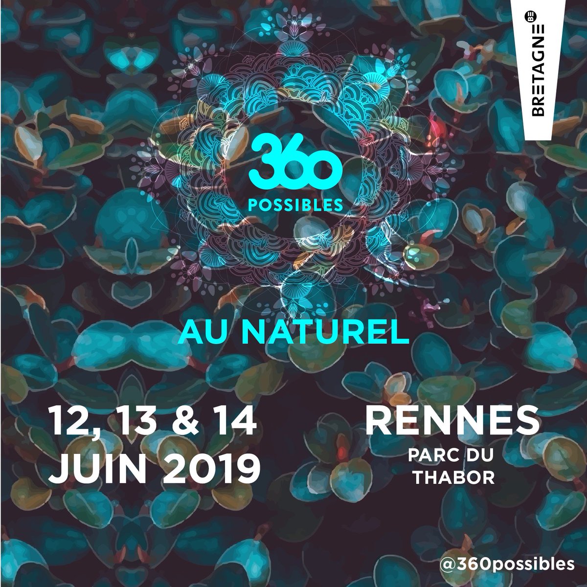 360 Possibles « Au naturel ». Les inscriptions sont ouvertes !
bit.ly/2XPaF35 <a href="/360possibles/">360 possibles</a> <a href="/BretagneBDI/">Bretagne Développement Innovation</a> 
360 Possibles du 12 au 14 juin au 🌼 Parc du Thabor 🌼 de #Rennes