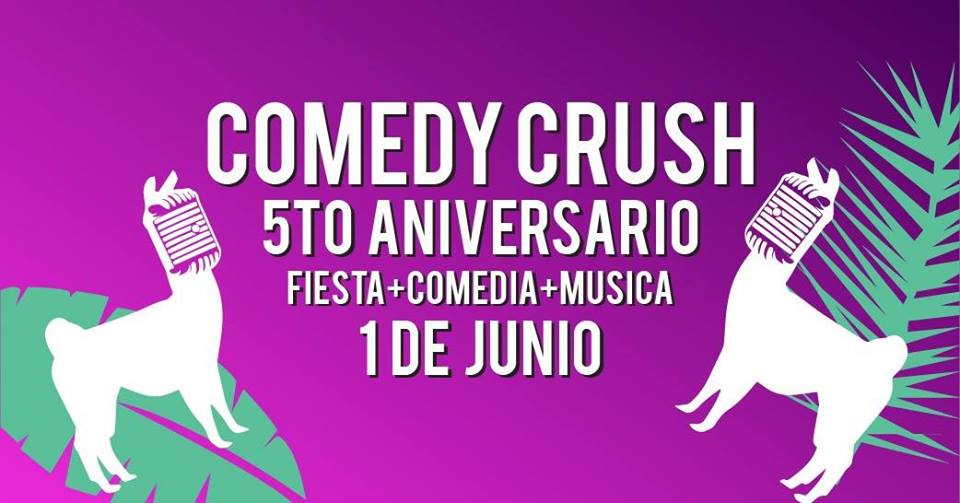Venueproduction's tweet photo. #ComedyCrus5Aniversario Quito 
 tickets via @meet2go https://t.co/8stqUQJxsT
#Comedia #Fiesta #Aniversario https://t.co/QtfYWD10ab