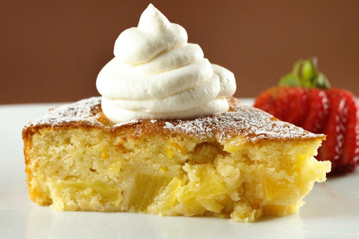 AskChefDennis's tweet photo. Do you love cake? Well, I've got an ah-mazingly delicious recipe to share for a Pineapple Butter Cake. 
Just remember to eat slowly so you don't lose any fingers in the process... yes its that freaking delicious -> https://t.co/CzCMTTqBVw #cake #dessert #recipe #foodie https://t.co/U2DHq2oJKu