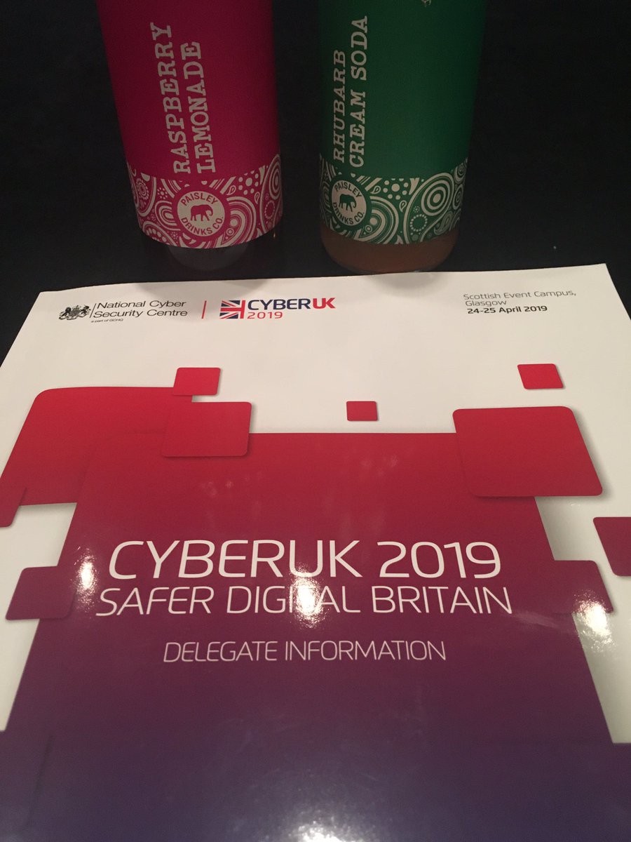 ScotlandISCyber's tweet image. What a blast #cyberuk19 was, lots of familiar faces and some new ones too. @IlluminateSolns @NCCGroupplc @CyberResScot @SBRC_Scotland @NCSC
