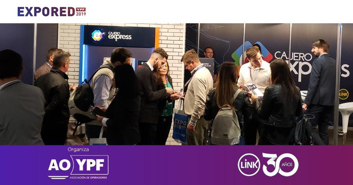 Seguimos en <a href="/ExpoRedYPF/">ExpoRedYPF</a>. Visitanos en el stand de Cajero Express.