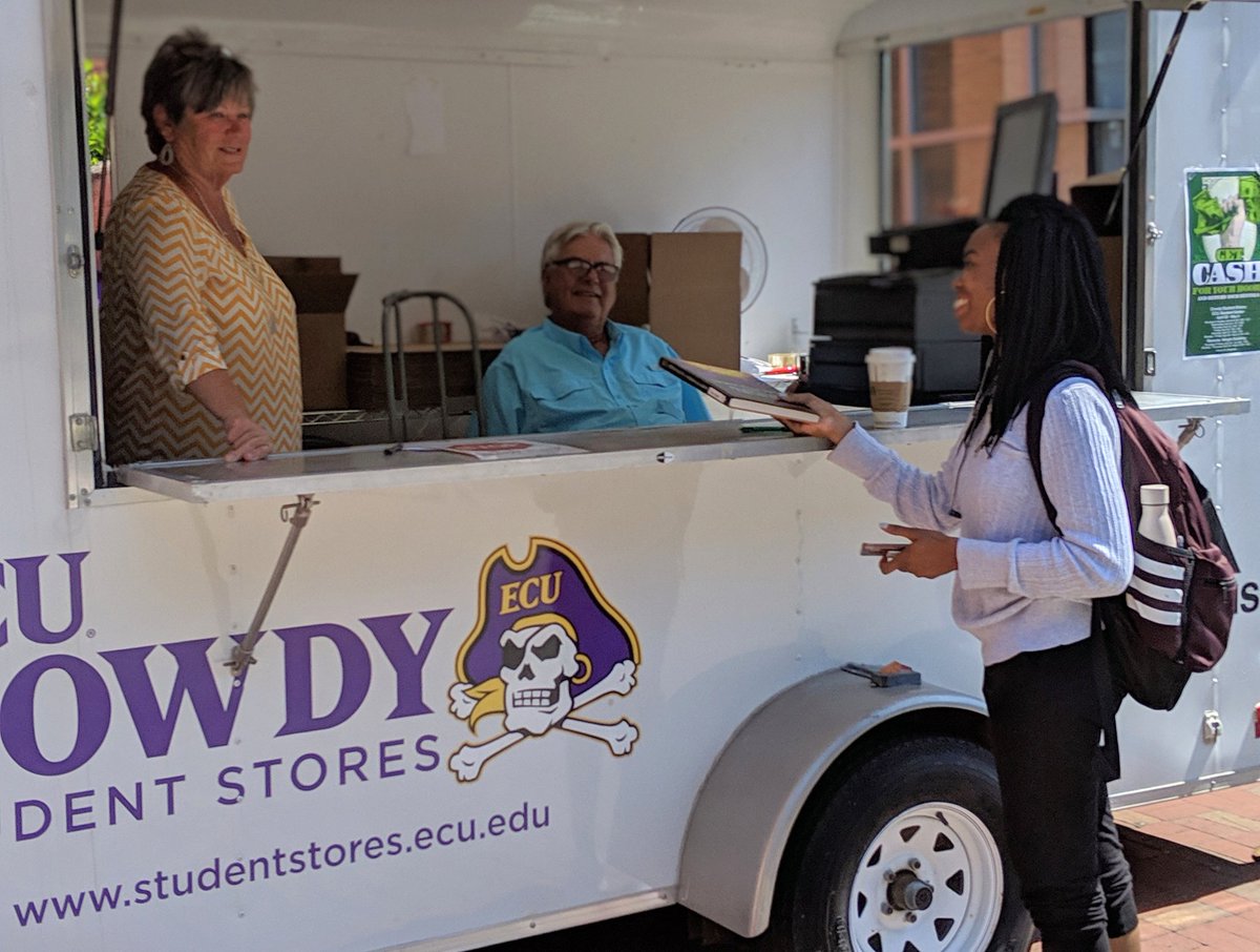 ECUDowdy's tweet photo. #DYK you can get 💰 for 📚 @ECUDowdy Book Buyback! Now at OLD Dowdy by Wright and at new student ctr store. #ECU #ECUprofessor #ECU19 #ECU20 #ECU21 #ECU22 https://t.co/H6Y6TxTljA