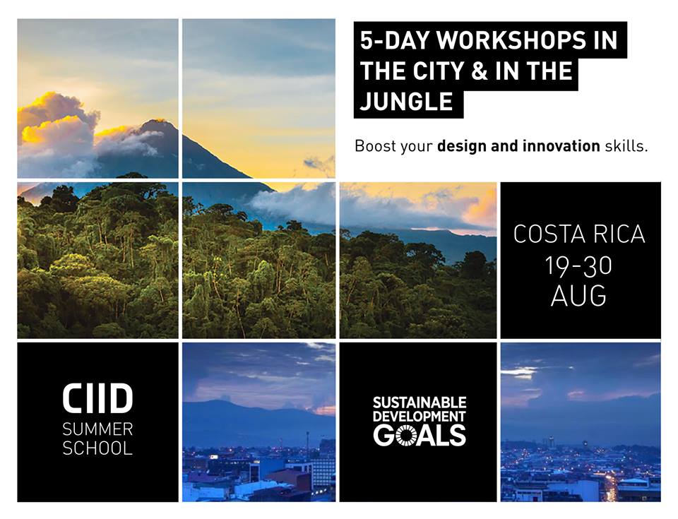 Estamos de vuelta por acá con un gran anuncio. Nuestros amigos y aliados del Copenhagen Institute of Interaction Design (#CIID) vuelven a Costa Rica en agosto. Para conocer sobre los talleres y como ser parte, ingresá en este link: bit.ly/CIIDCR