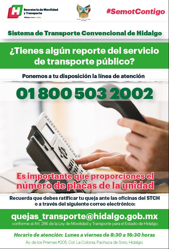 Movilidad Hidalgo tweet media
