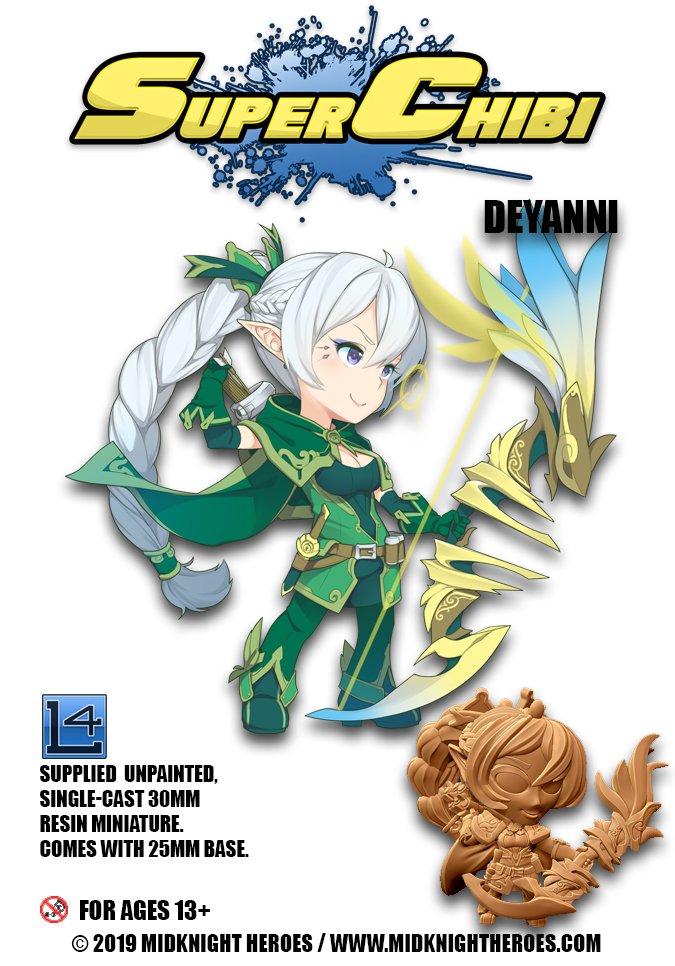 MidKnightHeroes's tweet photo. We got some restock today. If your looking for some awesome chibi miniatures head over to our shop! https://t.co/svtVbcYXMG
#SuperChibi #Midknightheroes https://t.co/MTohaaCBaZ