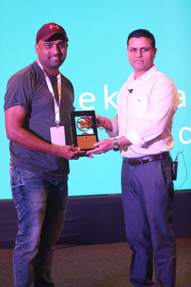 debug_mode's tweet image. I had great time delivering a keynote,
interacting with MVP and authors,
and to me sheer surprise getting Swami Vivekananda Award at  @CsharpCorner  Annual conference 2019
Sharing some captured moments from #CSharpCon19 #Infragistics #geek97 #ngIndia #Angular #JavaScript #mvpbuzz