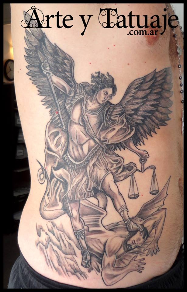 San Miguel Arcangel Religious  Ink Slinger Tattoo Studio  Facebook
