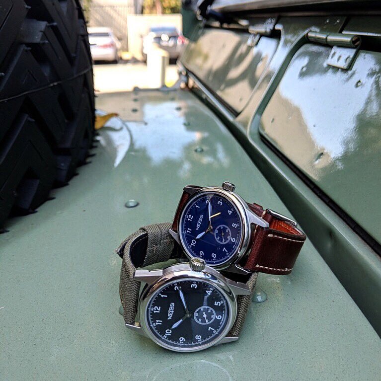 WeissWatchCo's tweet photo. Our 38mm Standard Issue Field Watches are now available @BarneysNY! #weisswatchco #watches #barneys #barneysny #barneysman #madisonave #sanfrancisco #sf https://t.co/qTyaxXQ9JV