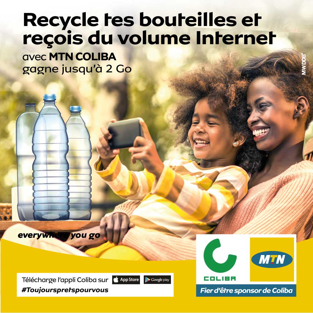 Recycle tes bouteilles et reçois du volume internet. #ecologie #internet #innovation