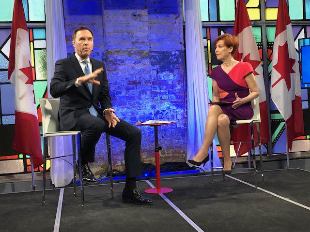 fightbacklibby's tweet photo. Today at #Zoomerplex #CARP held a town hall w/ #Finance Minister @Bill_Morneau to discuss better support #seniors heading into #retirement. @libbyznaimer who moderated this event & @CFP_canada 's Mike Powell tell @JaneBrownNews their takeaways at 12:20 CALL IN AT: 416-360-0740 https://t.co/YBKVRe7tfg