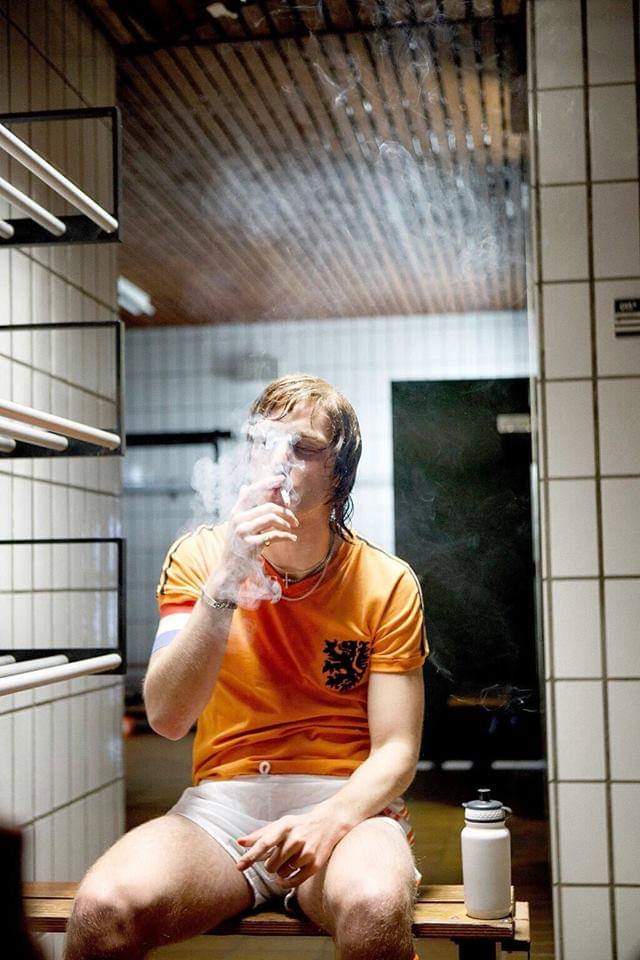 Johan Cruyff: I\ve had two addictions in my life; smoking and playing football.

Happy Birthday Johan Cruyff 