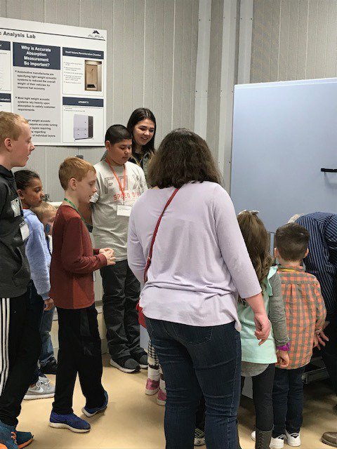 AuriaSolutions's tweet photo. Auria Plymouth hosted the Detroit-area Bring Your Child To Work Day activities this year, with everything from truck-building and racing activities, to sound demos and test facility tours. These bright young minds are sure to make a strong future workforce! #BYCTWD https://t.co/zIVRQsTf1I