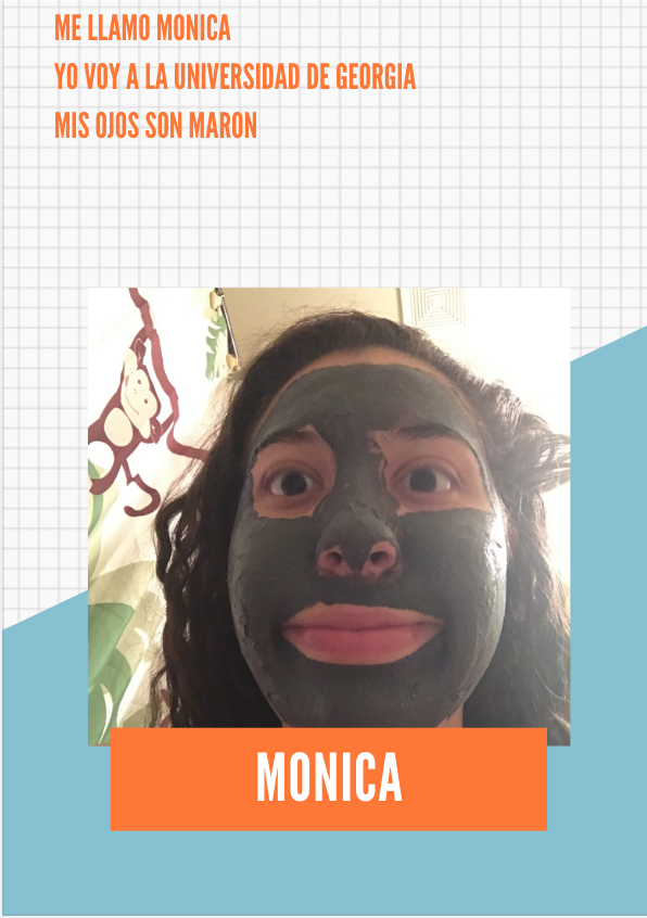 VeggieMonica's tweet photo. My Spanish Project assignment! 
#edit2000manespanish https://t.co/di6BLYlugV