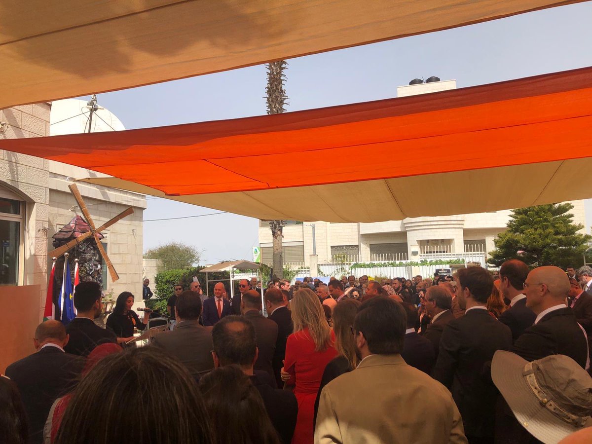 Enjoyed our Kings Day reception in #Ramallah, invited by my colleague envoy to the PA <a href="/KeesvanBaar/">Kees van Baar</a>. We work together closely, even share staff. Mutual understanding and cooperation are essential for the future of #Israel and the #Palestinians and we try to set a modest example.
