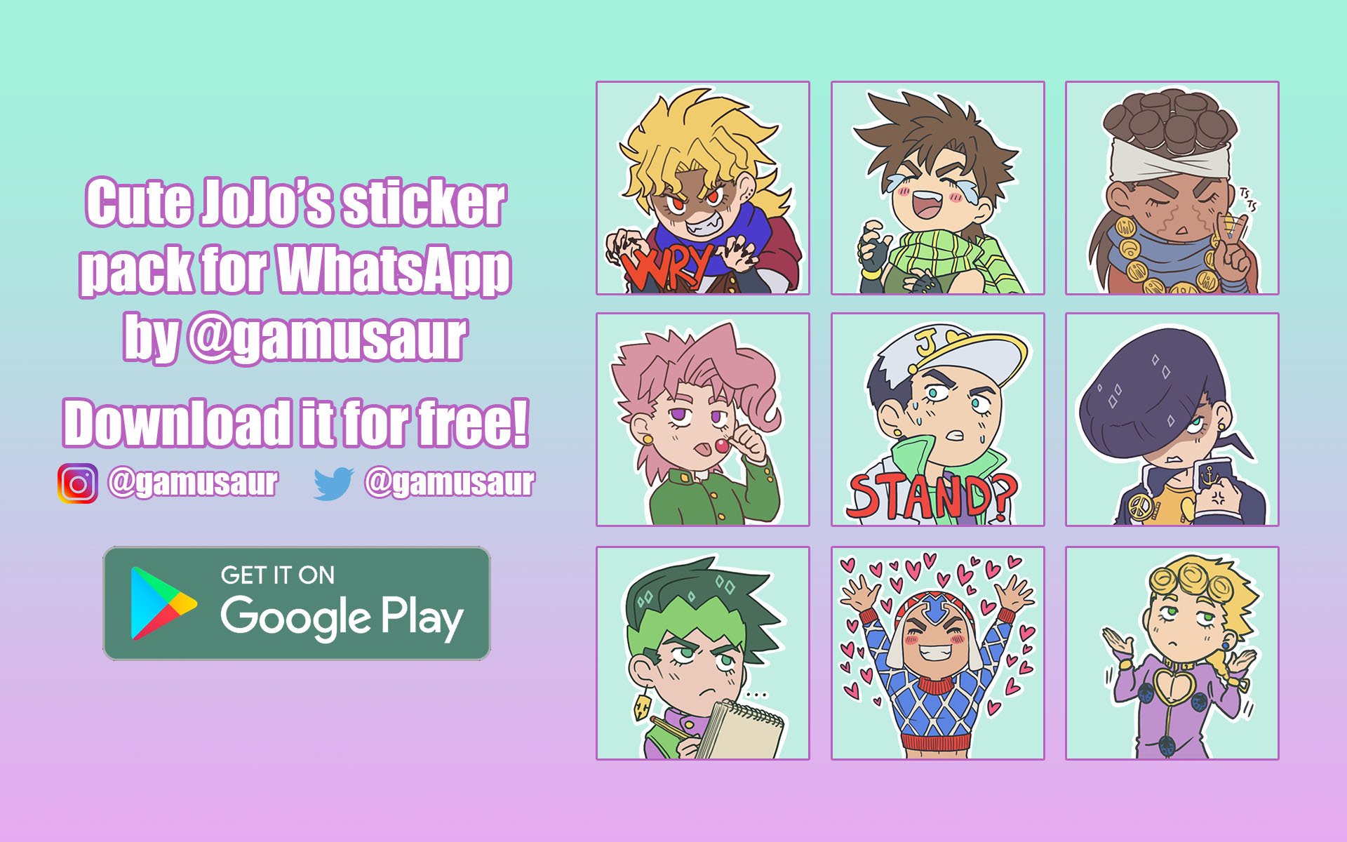 Gamu Commissions Open On Twitter Sticker Pack For